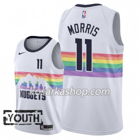 Dres Denver Nuggets Monte Morris 11 Nike 2018-19 City Edition Bijela Swingman - Dječji